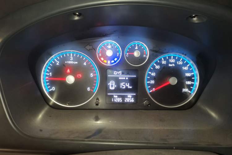 Used Foton Toano 2021 2.8T Manual Tongtu Extended-Wheelbase Ultra-High Roof 5/6/7-Seater with Rear Dual Tires F2.8 NS6B177L Instrument Cluster
