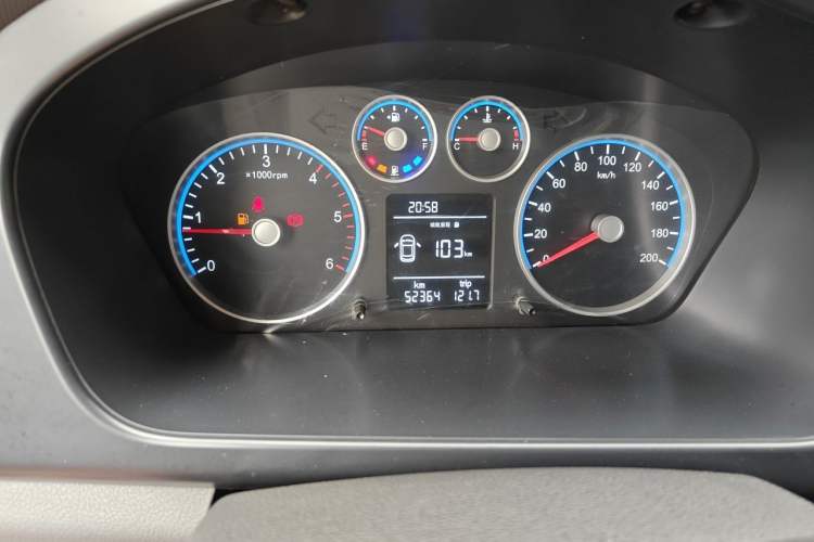 Used Foton Toano 2021 2.0T Manual Tongtu Short Wheelbase Flat Roof 5/6-Seater 4F20TC3 Instrument Cluster