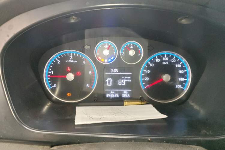 Used Foton Toano 2021 2.8T Manual Tongtu Extended-Wheelbase Ultra-High Roof 5/6/7-Seater with Rear Dual Tires F2.8 NS6B177L Instrument Cluster