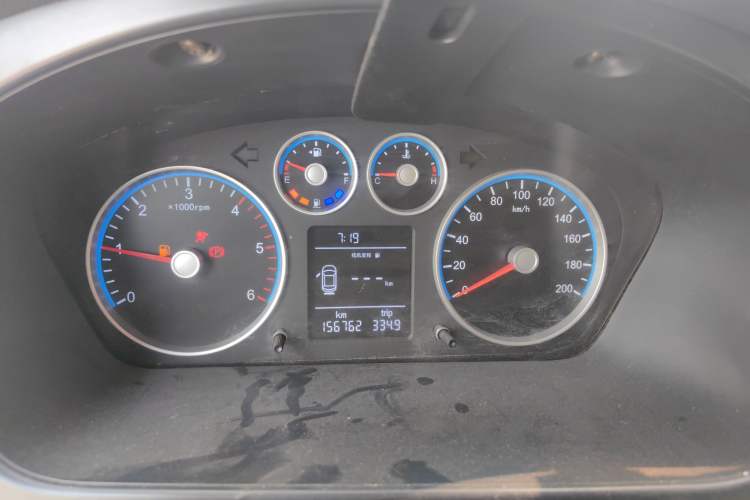 Used Foton Toano 2021 2.8T Manual Tongtu Extended-Wheelbase Mid-Roof 3-Seater with Rear Dual Tires F2.8NS6B177L Instrument Cluster