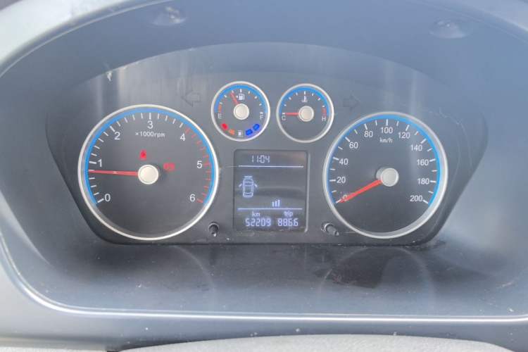 Used Foton Toano 2021 2.0T Manual Tongtu Short Wheelbase Flat Roof 5/6-Seater 4F20TC3 Instrument Cluster