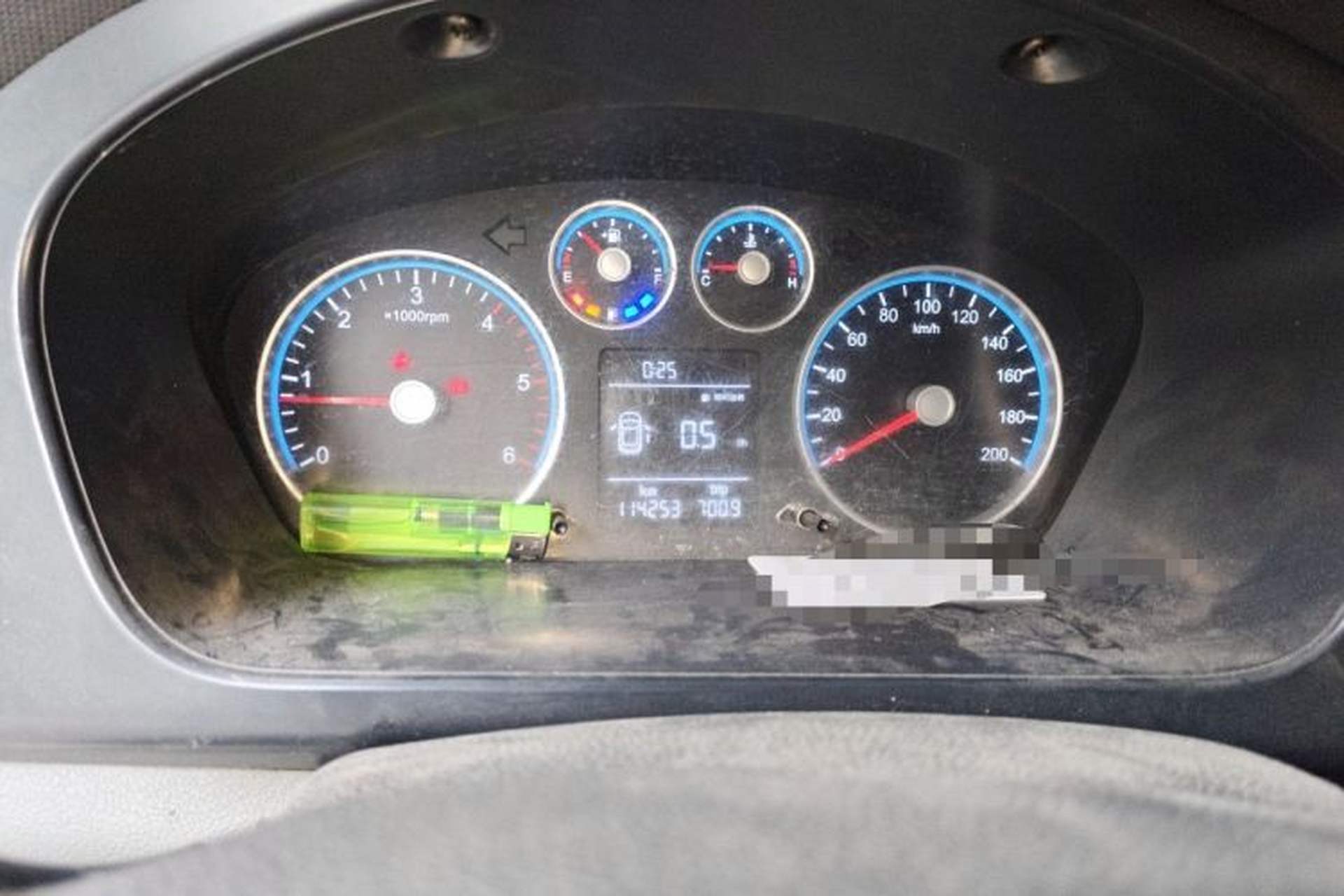 Used Foton Toano 2021 2.0T Manual Tongtu Long Wheelbase Mid-Height 5/6/7-Seater 4F20TC3 Instrument Cluster