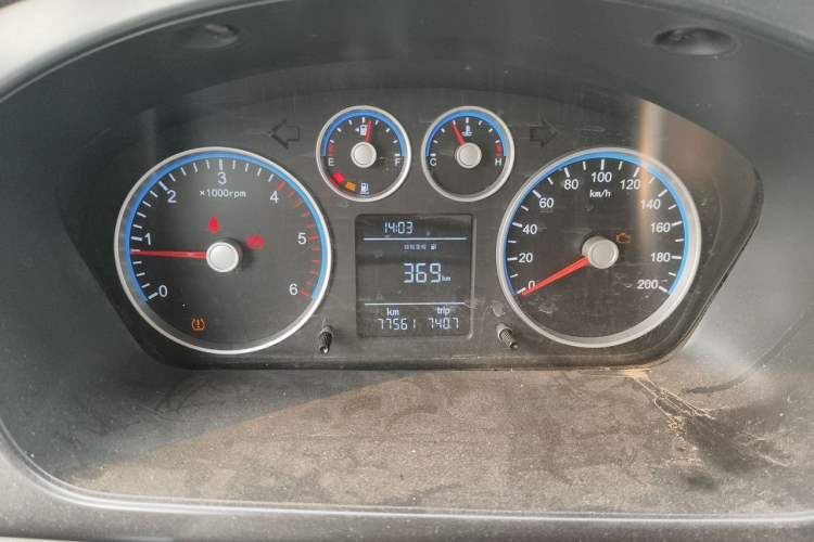 Used Foton Toano 2021 2.0T Manual Tongtu Long Wheelbase Mid-Height 5/6/7-Seater 4F20TC3 Instrument Cluster