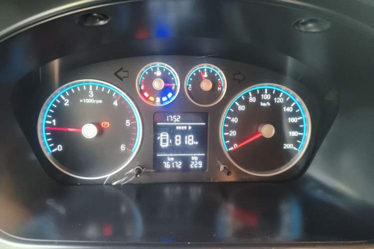Used Foton Toano 2021 2.0T Manual Tongtu Short Wheelbase Mid-Height 3-Seater 4F20TC3 Instrument Cluster