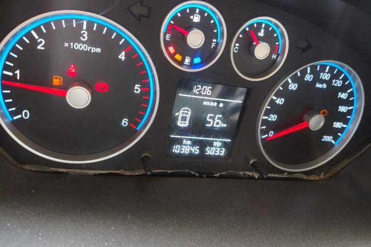 Used Foton Toano 2021 2.0T Manual Tongtu Short Wheelbase Mid-Height 3-Seater 4F20TC3 Instrument Cluster