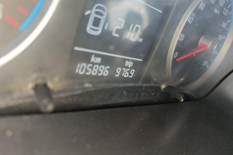 Used Foton Toano 2021 2.0T Manual Tongtu Long Wheelbase Mid-Height 5/6/7-Seater 4F20TC3 Odometer Close Up