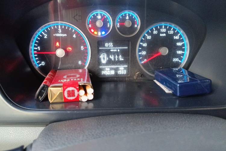 Used Foton Toano  Odometer Close Up