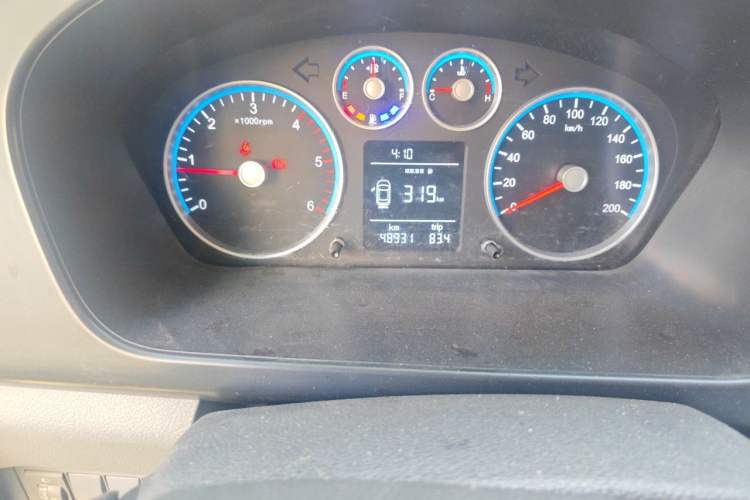 Used Foton Toano 2021 2.0T Manual Tongtu Short Wheelbase Flat Roof 5/6-Seater 4F20TC3 Odometer Close Up