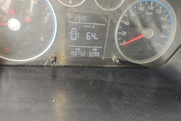 Used Foton Toano 2021 2.0T Manual Tongtu Long Wheelbase Mid-Height 5/6/7-Seater 4F20TC3 Odometer Close Up