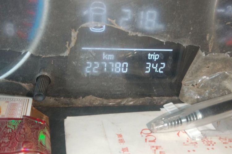 Used Foton Toano 2021 2.0T Manual Tongtu Long Wheelbase Mid-Height 5/6/7-Seater 4F20TC3 Odometer Close Up