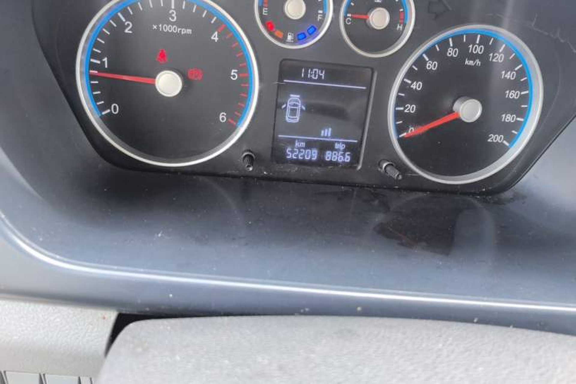 Used Foton Toano 2021 2.0T Manual Tongtu Short Wheelbase Flat Roof 5/6-Seater 4F20TC3 Odometer Close Up