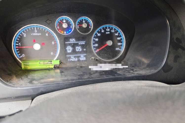 Used Foton Toano 2021 2.0T Manual Tongtu Long Wheelbase Mid-Height 5/6/7-Seater 4F20TC3 Odometer Close Up