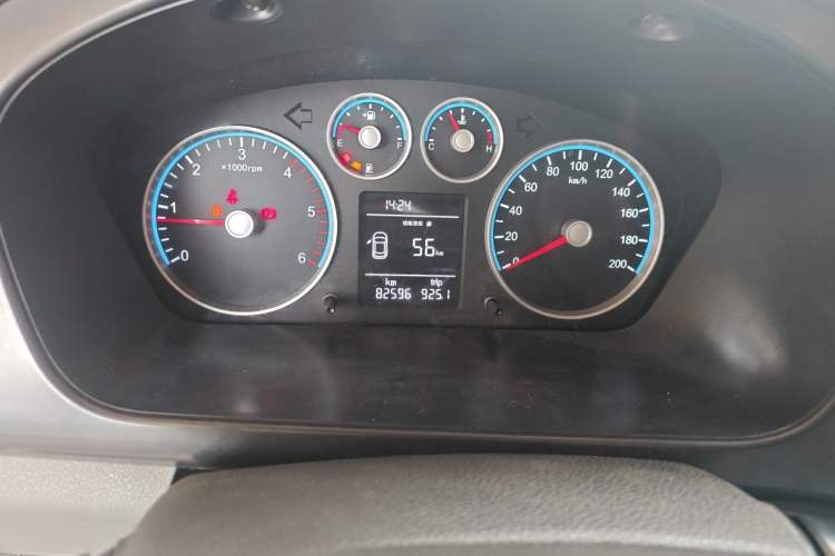 Used Foton Toano  Odometer Close Up