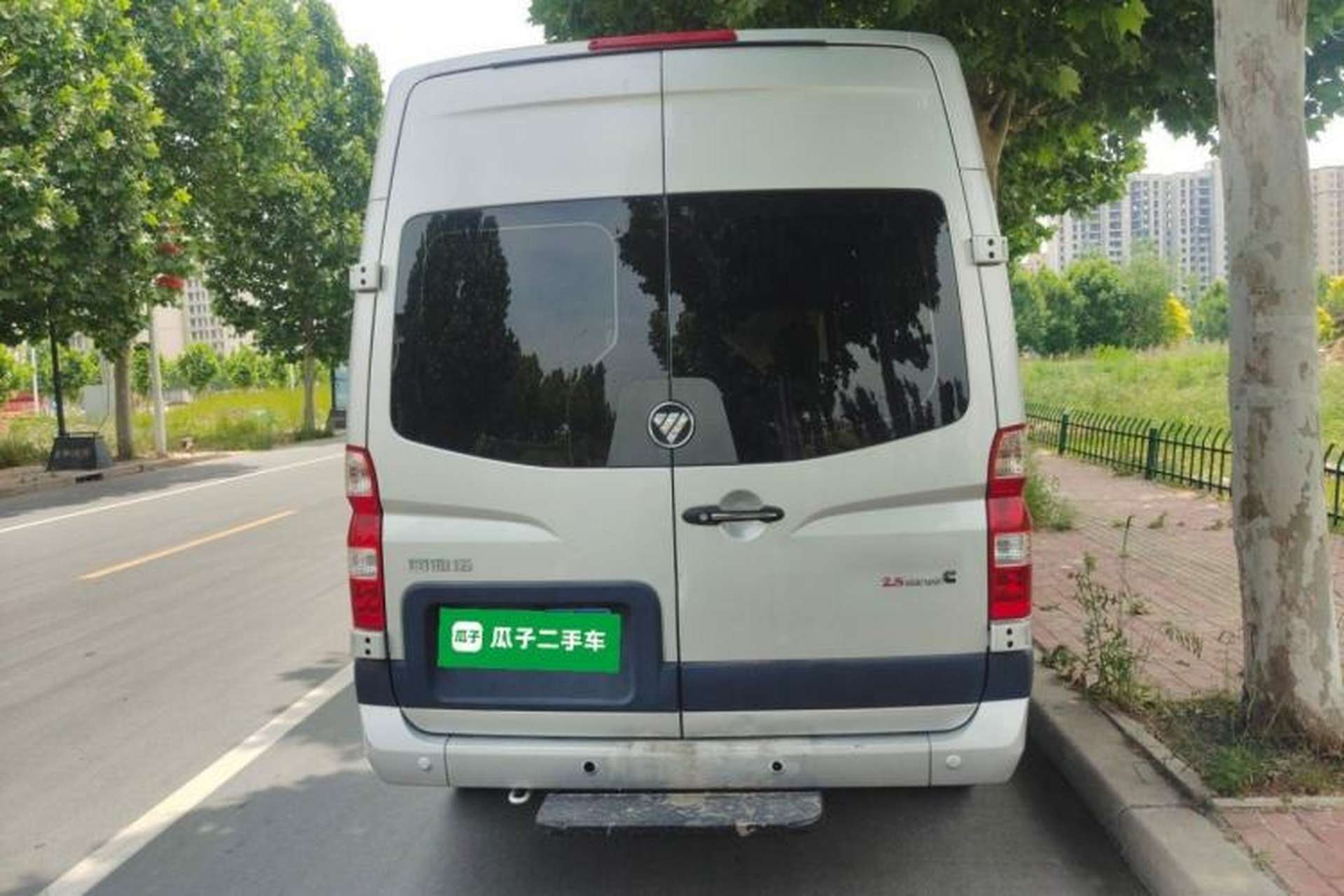 Used Foton Toano 2021 2.8T Manual Tongtu Long Wheelbase Mid-Height 5/6/7-Seater F2.8NS6B177L Rear