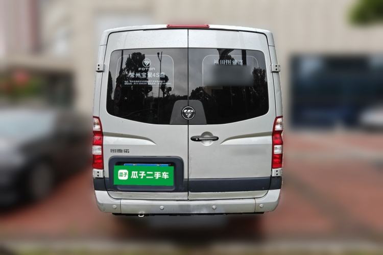 Used Foton Toano 2021 2.0T Manual Tongtu Short Wheelbase Flat Roof 5/6-Seater 4F20TC3 Rear