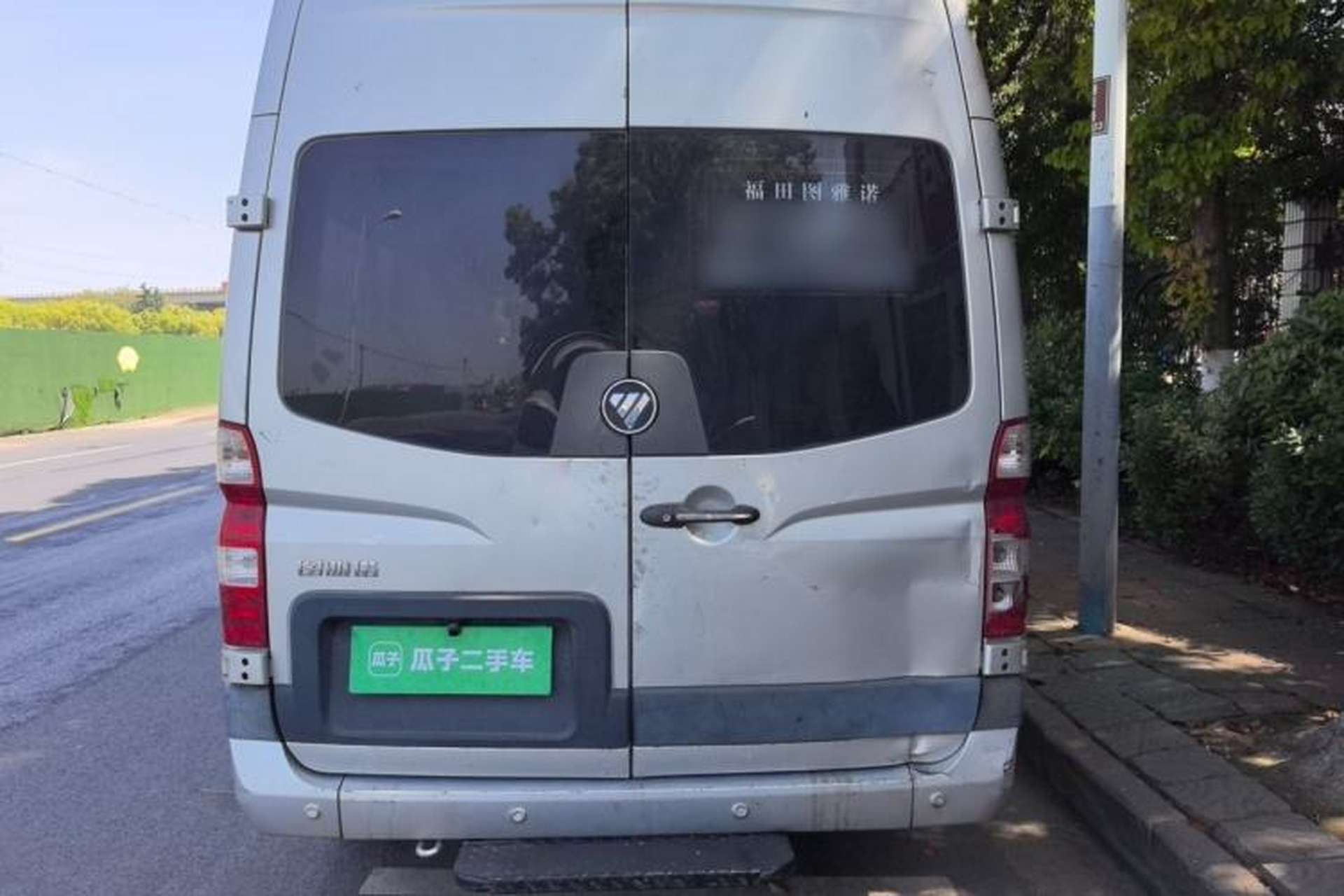 Used Foton Toano 2021 2.0T Manual Tongtu Long Wheelbase Mid-Height 5/6/7-Seater 4F20TC3 Rear