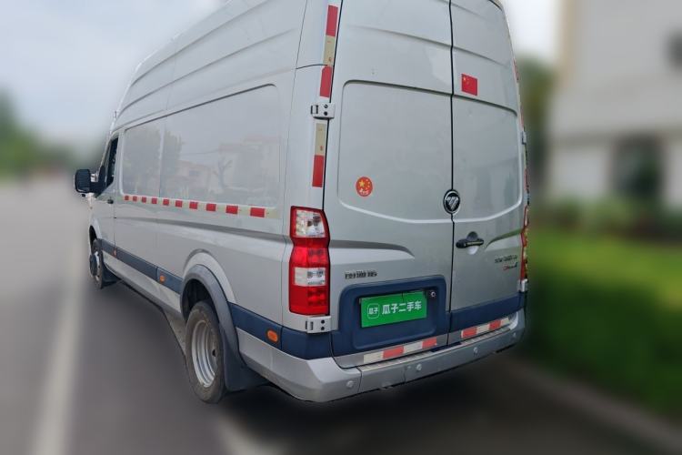 Used Foton Toano 2021 2.8T Manual Tongtu Extended-Wheelbase Ultra-High Roof 3-Seater with Rear Dual Tires F2.8NS6B177L Rear Left 45 Deg