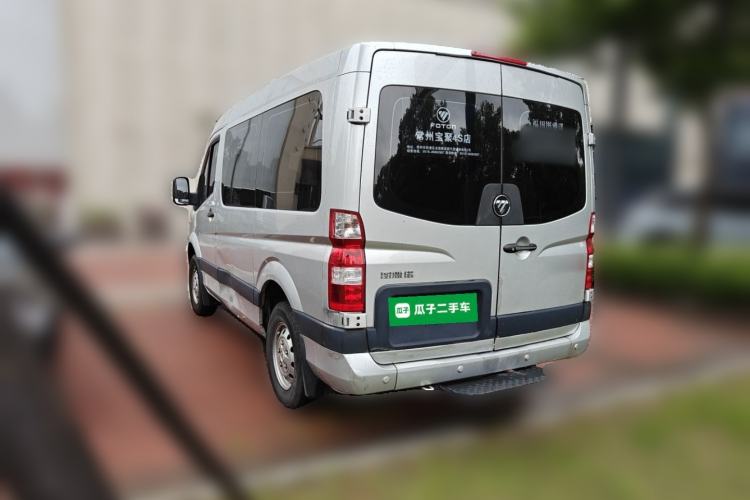 Used Foton Toano 2021 2.0T Manual Tongtu Short Wheelbase Flat Roof 5/6-Seater 4F20TC3 Rear Left 45 Deg