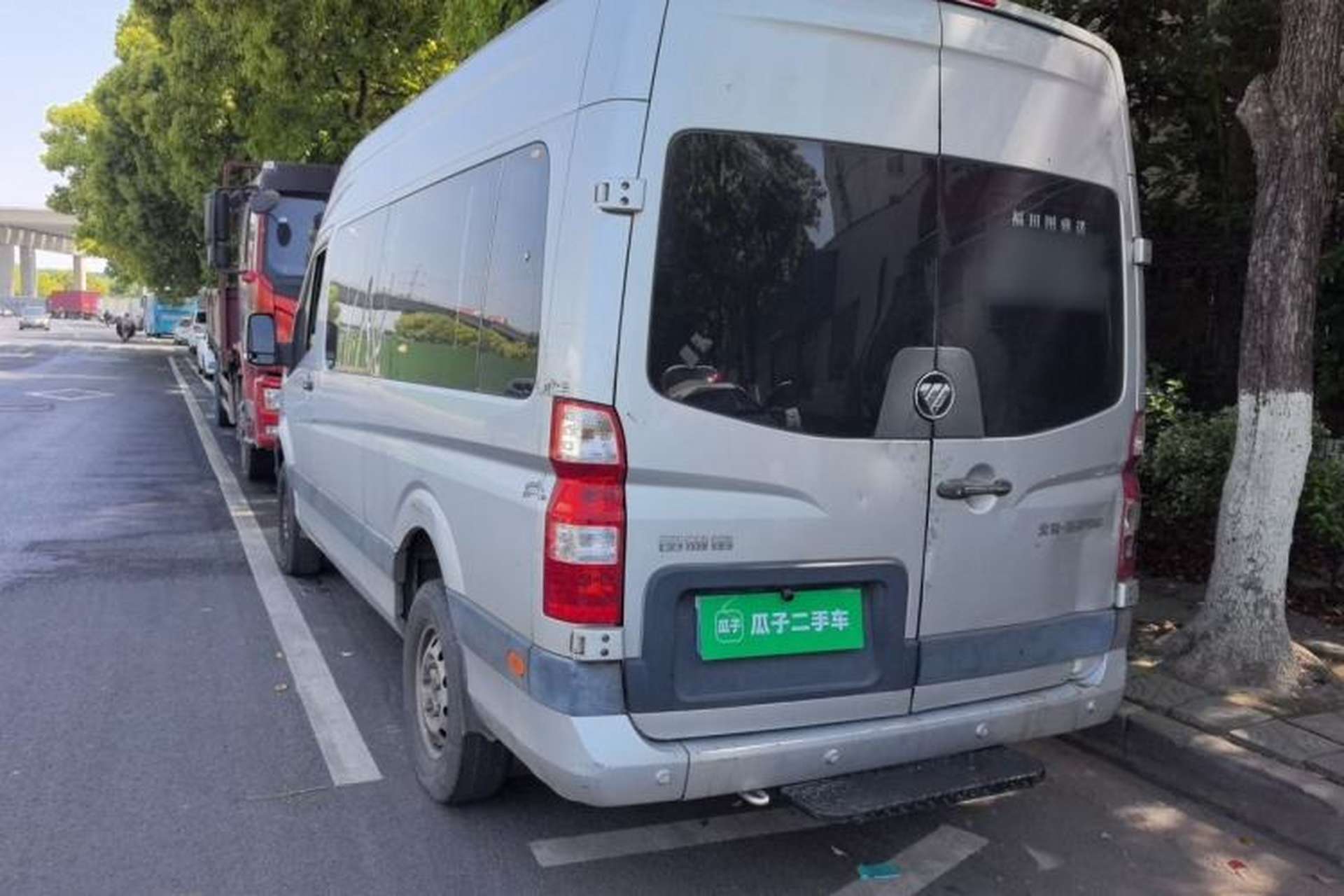 Used Foton Toano 2021 2.0T Manual Tongtu Long Wheelbase Mid-Height 5/6/7-Seater 4F20TC3 Rear Left 45 Deg