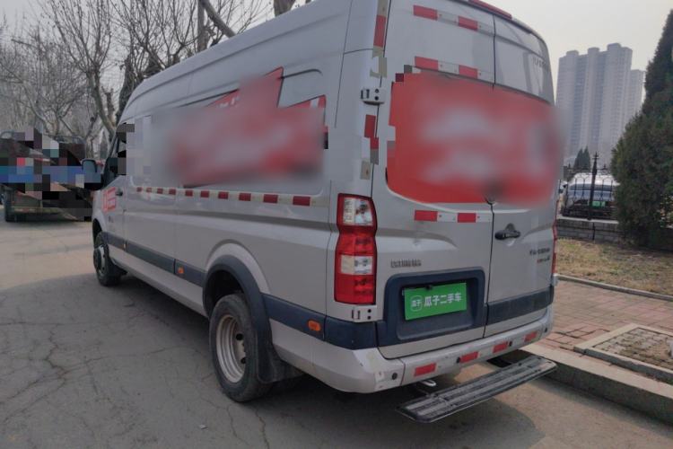 Used Foton Toano 2021 2.8T Manual Tongtu Extended-Wheelbase Mid-Roof 3-Seater with Rear Dual Tires F2.8NS6B177L Rear Left 45 Deg
