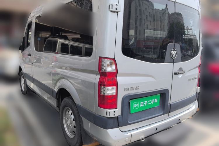 Used Foton Toano 2021 2.0T Manual Tongtu Short Wheelbase Flat Roof 5/6-Seater 4F20TC3 Rear Left 45 Deg