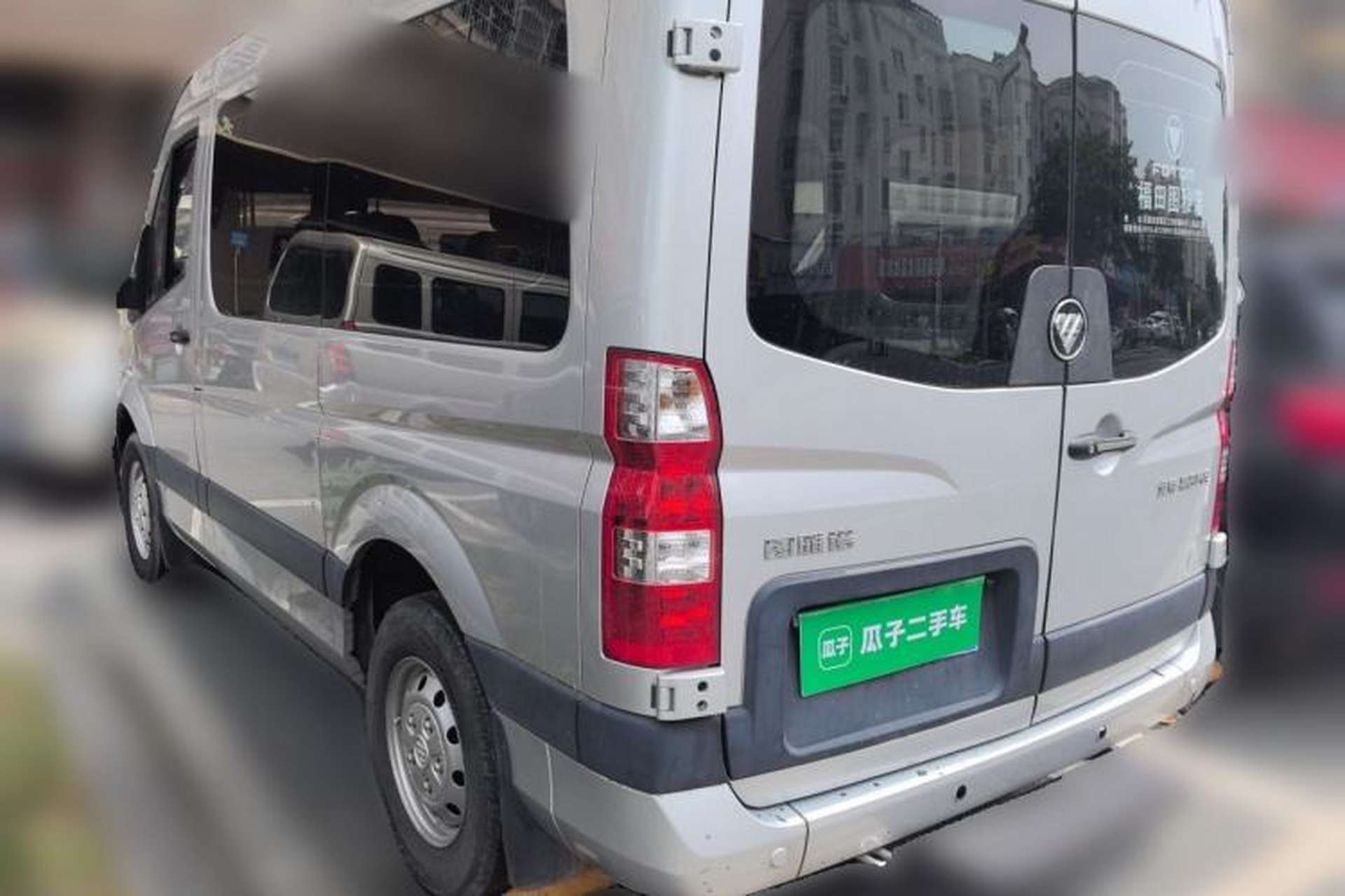 Used Foton Toano 2021 2.0T Manual Tongtu Short Wheelbase Flat Roof 5/6-Seater 4F20TC3 Rear Left 45 Deg