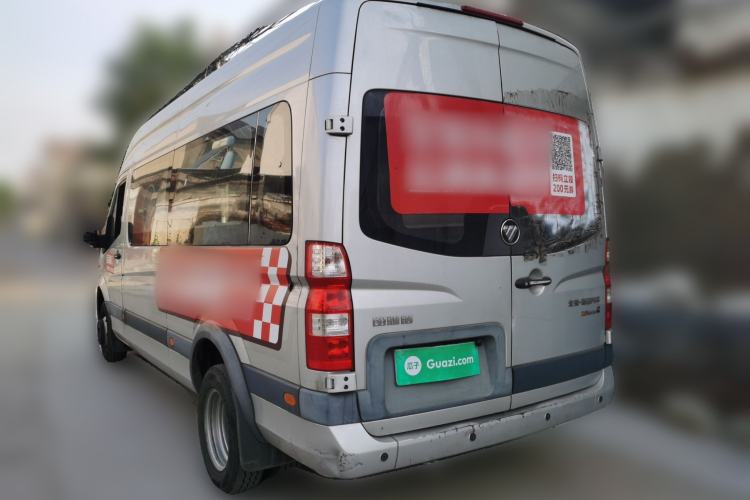 Used Foton Toano 2021 2.8T Manual Tongtu Extended-Wheelbase Mid-Roof 6/7-Seater F2.8 NS6B177L Rear Left 45 Deg
