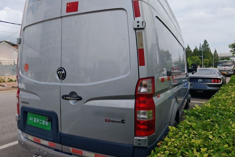 Used Foton Toano 2021 2.8T Manual Tongtu Extended-Wheelbase Ultra-High Roof 3-Seater with Rear Dual Tires F2.8NS6B177L Rear Right 45 Deg