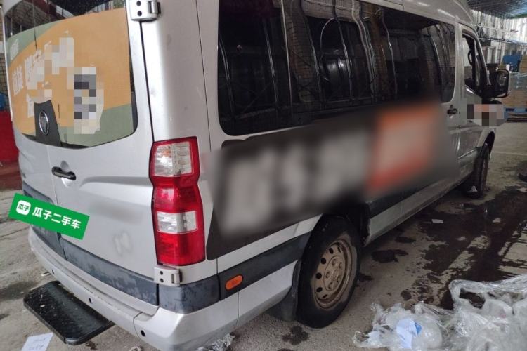 Used Foton Toano 2021 2.0T Manual Tongtu Long Wheelbase Ultra-High Roof 5/6/7-Seater 4F20TC3 Rear Right 45 Deg