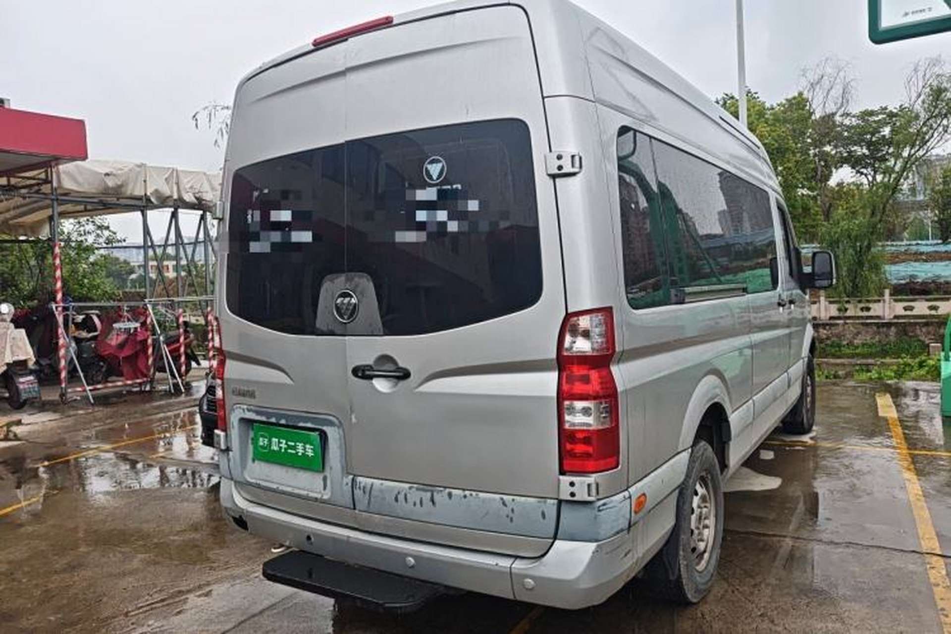 Used Foton Toano 2021 2.0T Manual Tongtu Long Wheelbase Mid-Height 5/6/7-Seater 4F20TC3 Rear Right 45 Deg