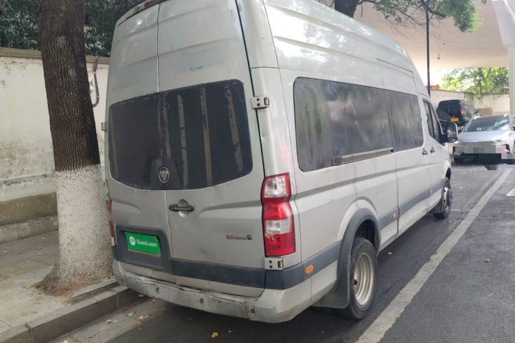 Used Foton Toano 2021 2.8T Manual Tongtu Extended-Wheelbase Ultra-High Roof 5/6/7-Seater with Rear Dual Tires F2.8 NS6B177L Rear Right 45 Deg