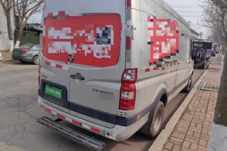 Used Foton Toano 2021 2.8T Manual Tongtu Extended-Wheelbase Mid-Roof 3-Seater with Rear Dual Tires F2.8NS6B177L Rear Right 45 Deg