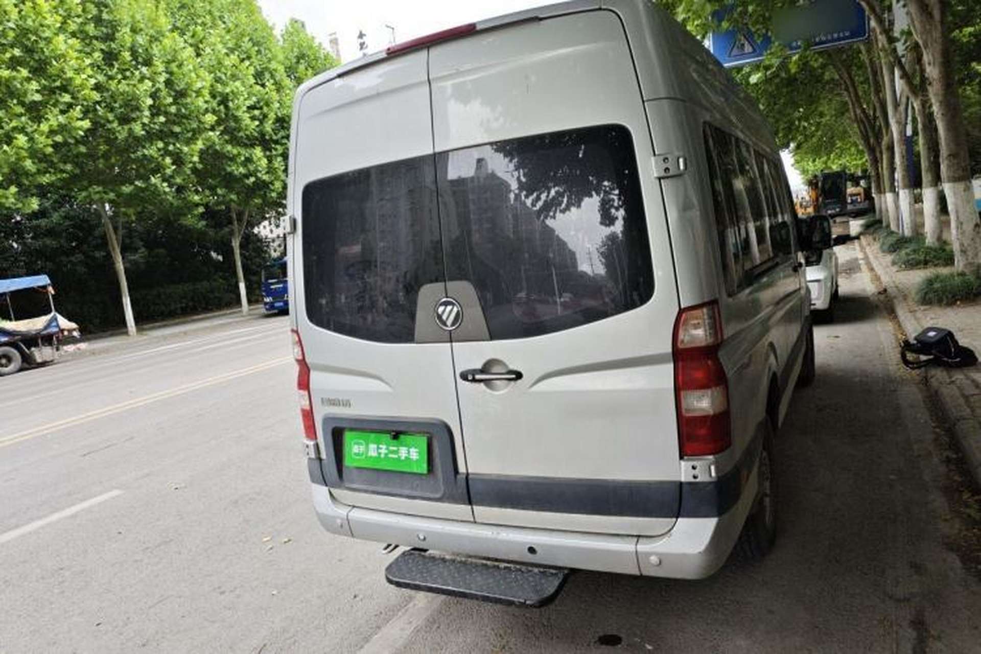 Used Foton Toano 2021 2.0T Manual Tongtu Long Wheelbase Mid-Height 5/6/7-Seater 4F20TC3 Rear Right 45 Deg