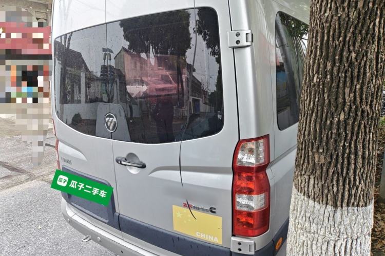 Used Foton Toano 2021 2.8T Manual Tongtu Extended-Wheelbase Mid-Roof 5/6/7-Seater F2.8NS6B177L Rear Right 45 Deg