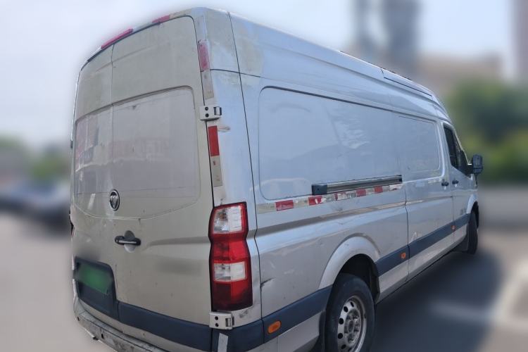 Used Foton Toano 2021 2.8T Manual Tongtu Long-Wheelbase Mid-Roof 3-Seater F2.8NS6B177L Rear Right 45 Deg