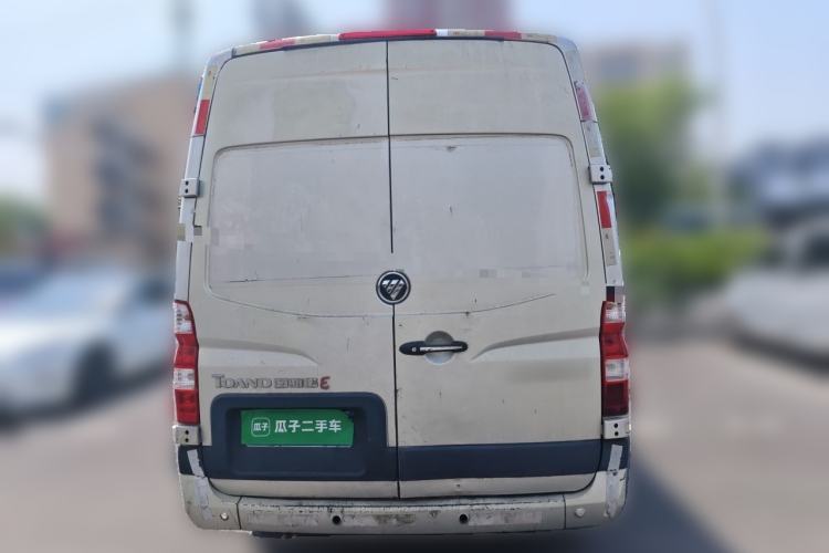 Used Foton Toano 2021 2.8T Manual Tongtu Long-Wheelbase Mid-Roof 3-Seater F2.8NS6B177L Rear