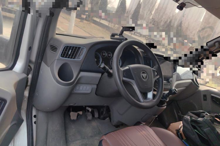 Used Foton Toano 2021 2.8T Manual Tongtu Extended-Wheelbase Mid-Roof 3-Seater with Rear Dual Tires F2.8NS6B177L Steering Wheel