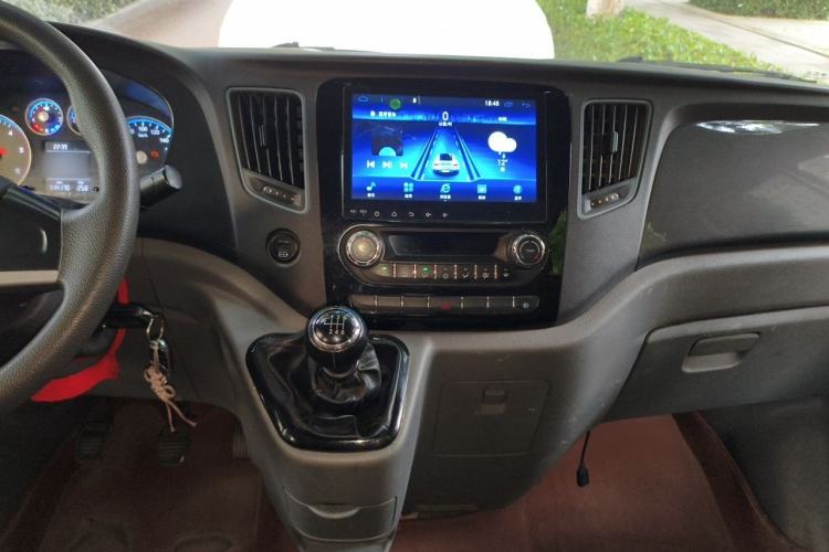 Used Foton Toano 2021 2.0T Manual Tongtu Short Wheelbase Mid-Height 9-Seater 4F20TC3 Audio And AC Panel