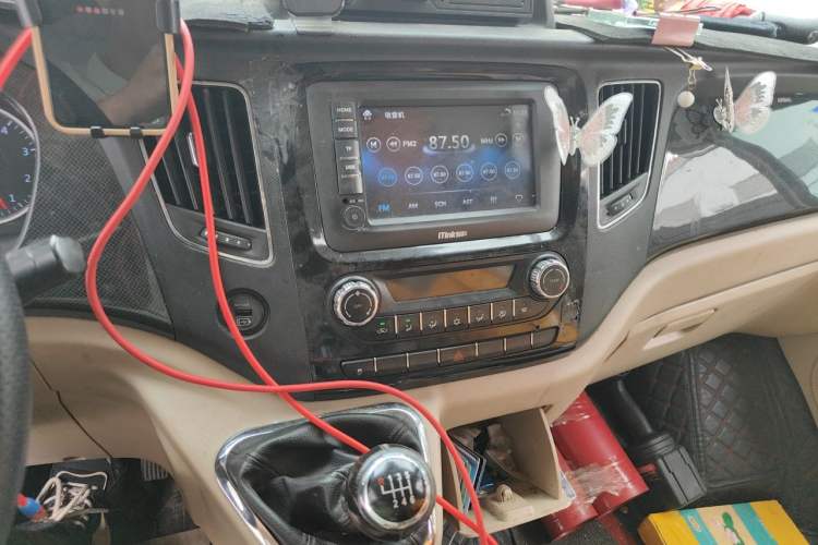 Used Foton Toano 2021 2.0T Manual Tongtu Extended-Wheelbase Mid-Roof 9-Seater 4F20TC3 Audio And AC Panel