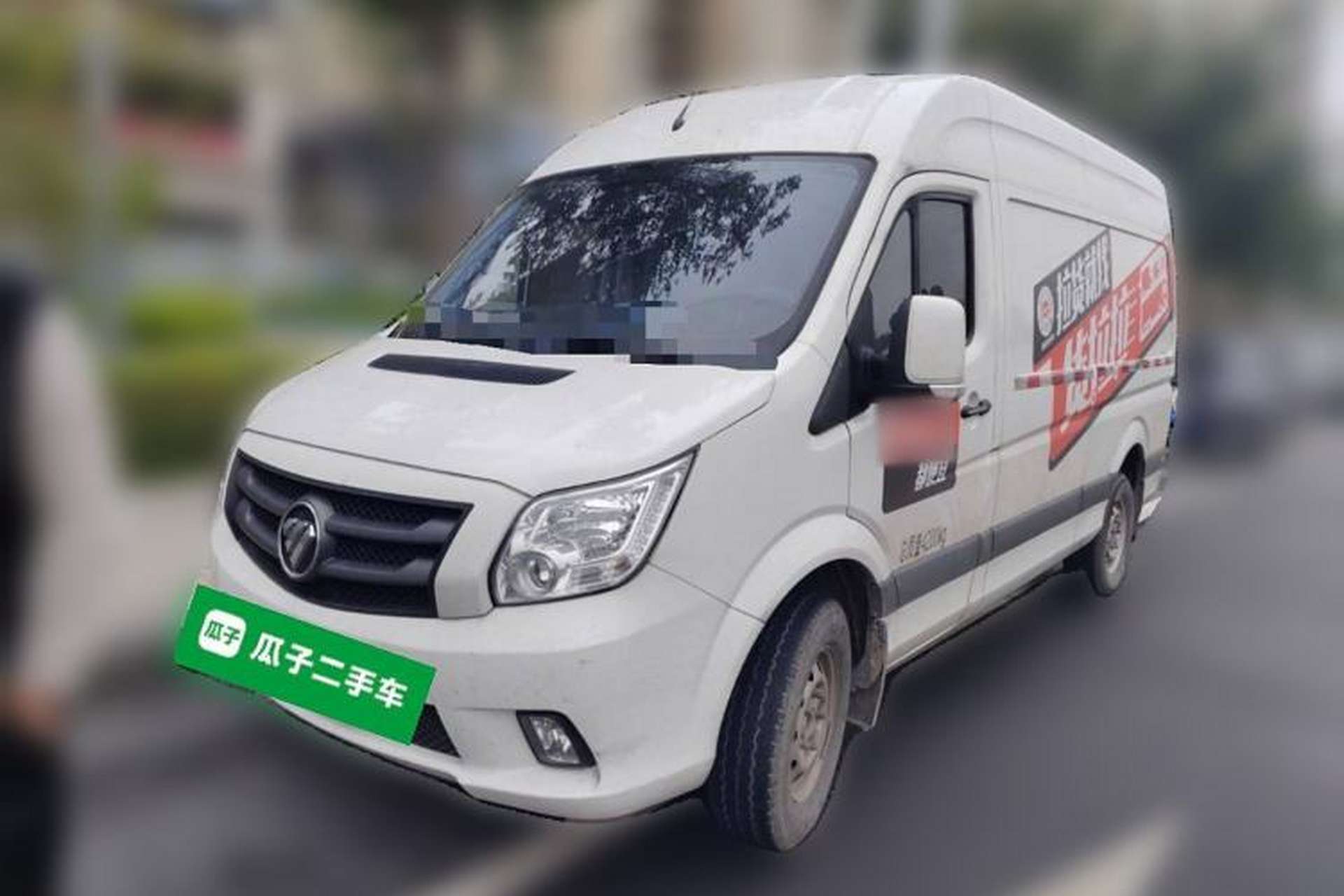 Used Foton Toano 2021 2.0T Manual Tongtu Long-Wheelbase Mid-Roof 3-Seater 4F20TC3 Front Left 45 Deg