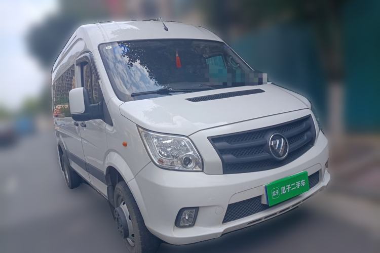 Used Foton Toano 2021 2.8T Manual Tongtu Long Wheelbase Mid-Height 5/6/7-Seater F2.8NS6B177L Front Right 45 Deg