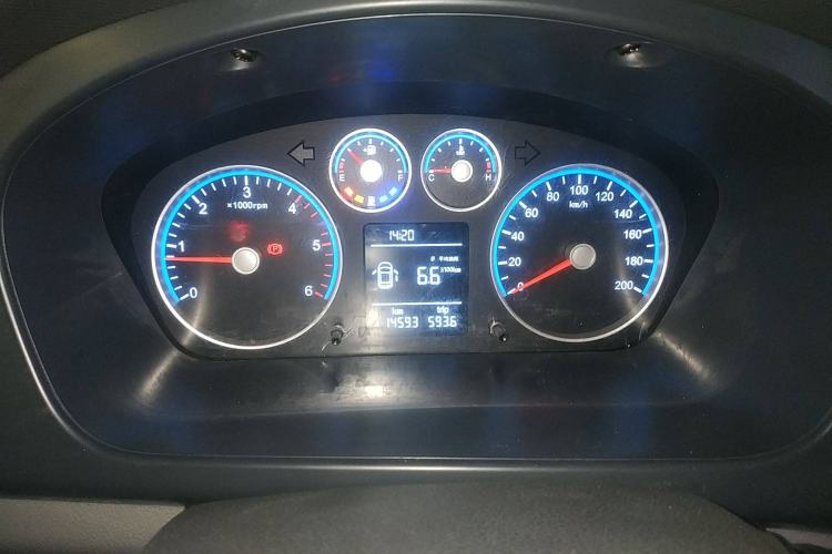 Used Foton Toano 2021 2.0T Manual Tongtu Short Wheelbase Mid-Height 5/6-Seater 4F20TC3 Instrument Cluster