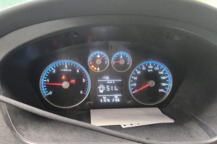 Used Foton Toano 2021 2.0T Manual Tongtu Short Wheelbase Mid-Height 5/6-Seater 4F20TC3 Instrument Cluster