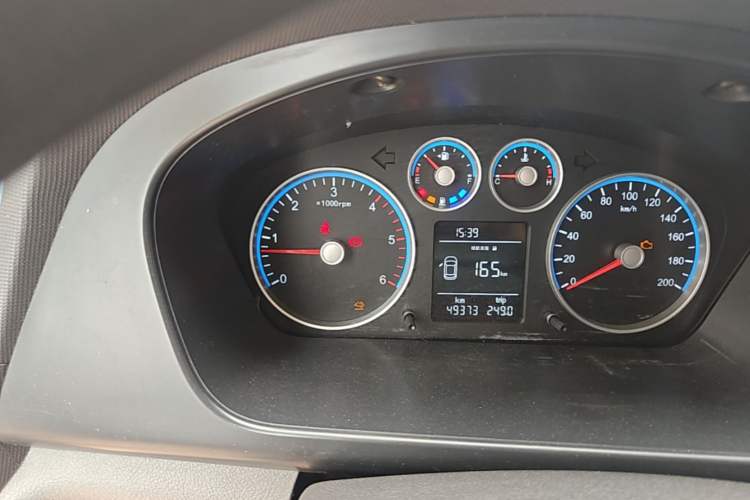Used Foton Toano 2021 2.0T Manual Tongtu Short Wheelbase Mid-Height 5/6-Seater 4F20TC3 Instrument Cluster