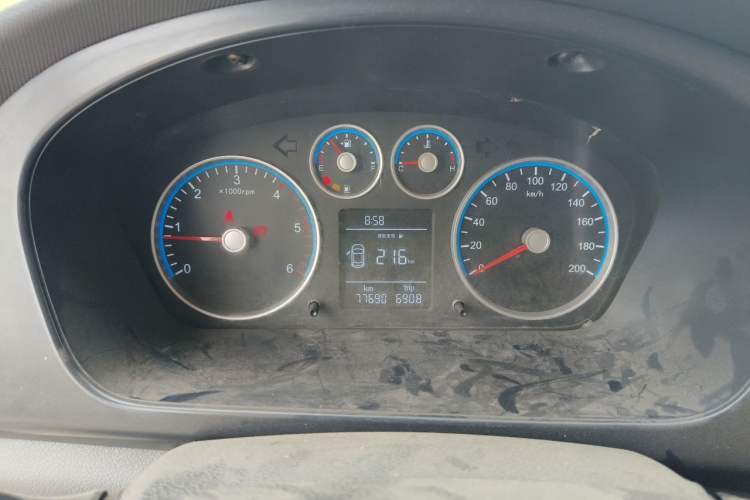 Used Foton Toano 2021 2.0T Manual Tongtu Short Wheelbase Flat Roof 5/6-Seater 4F20TC3 Instrument Cluster