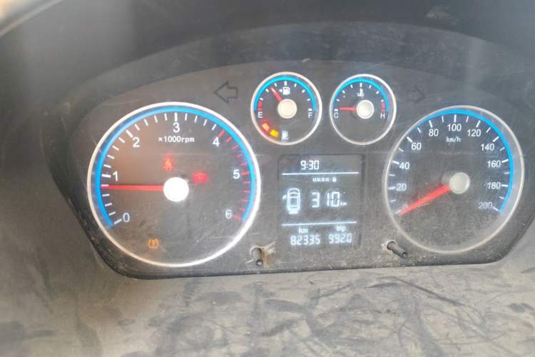 Used Foton Toano 2021 2.0T Manual Tongtu Short Wheelbase Mid-Height 5/6-Seater 4F20TC3 Instrument Cluster