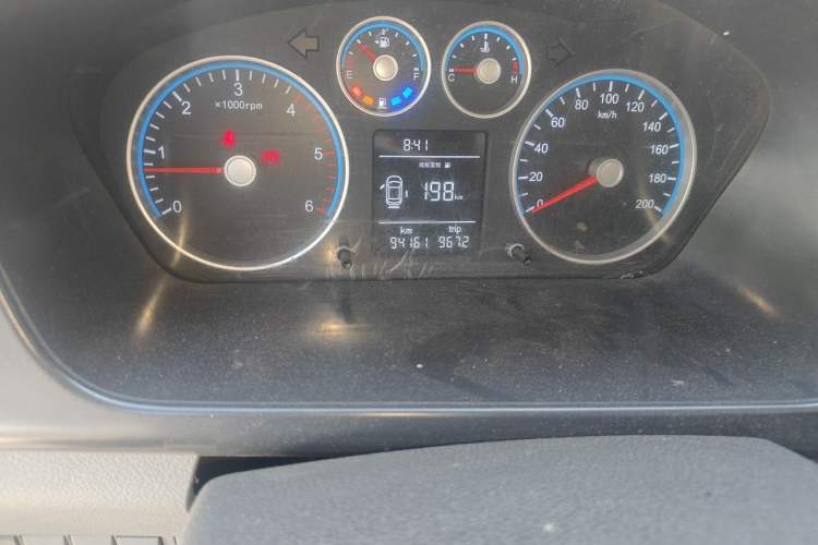 Used Foton Toano 2021 2.0T Manual Tongtu Long Wheelbase Mid-Height 5/6/7-Seater 4F20TC3 Odometer Close Up