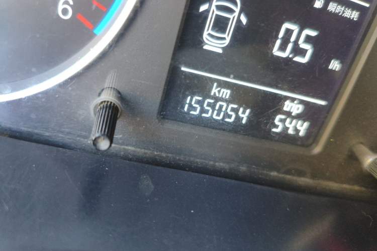 Used Foton Toano 2021 2.0T Manual Tongtu Short Wheelbase Mid-Height 3-Seater 4F20TC3 Odometer Close Up