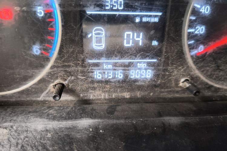 Used Foton Toano  Odometer Close Up