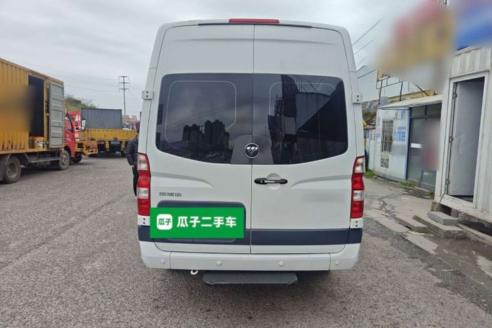 Used Foton Toano 2021 2.0T Manual Tongtu Long Wheelbase Mid-Height 5/6/7-Seater 4F20TC3 Rear